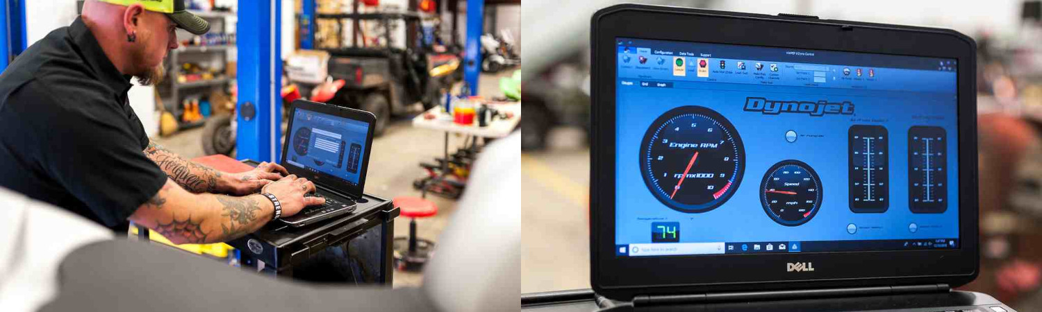 Tech Corner Dyno Tuning in Bikers Edge Powersports, Wichita, Kansas